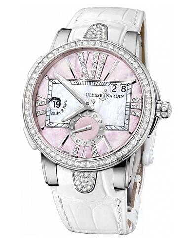 Review Ulysse Nardin Executive Dual Time Lady 243-10B / 397 watch copy